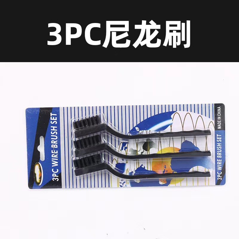 Fábrica directa 7 pulgadas mini limpieza derusting industrial alambre de acero cepillo de dientes alambre de acero inoxidable Alambre de nylon alambre de cobre Wenwan cepillo