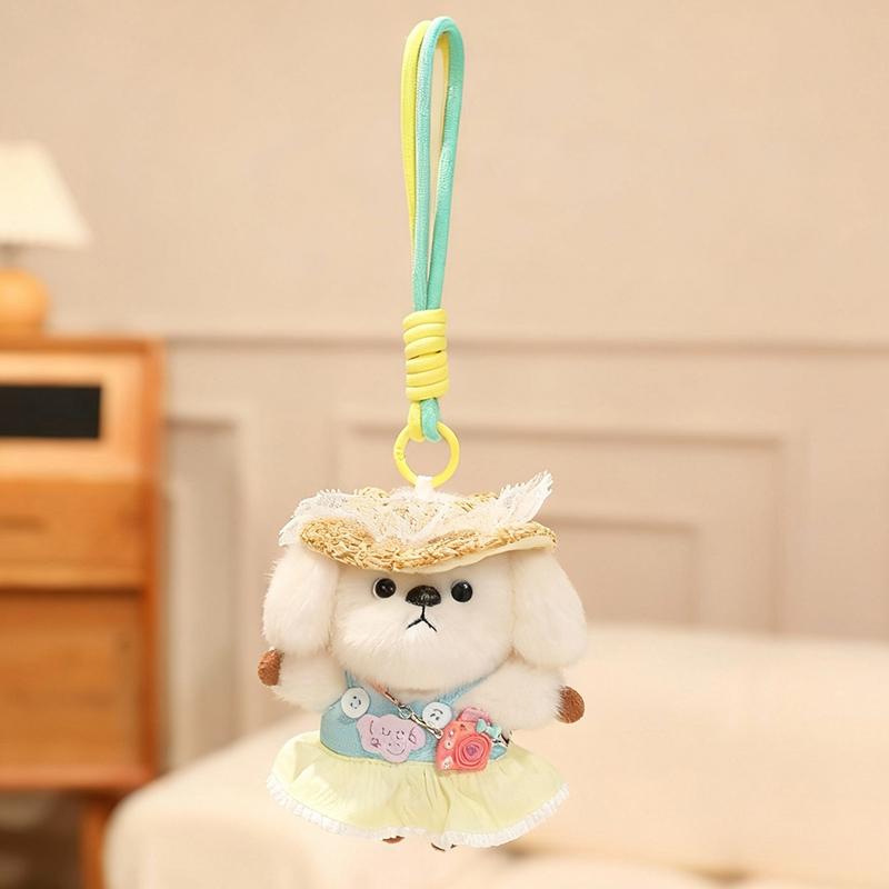 Colgante de Peluche de Perro para Bolsos y Mochilas