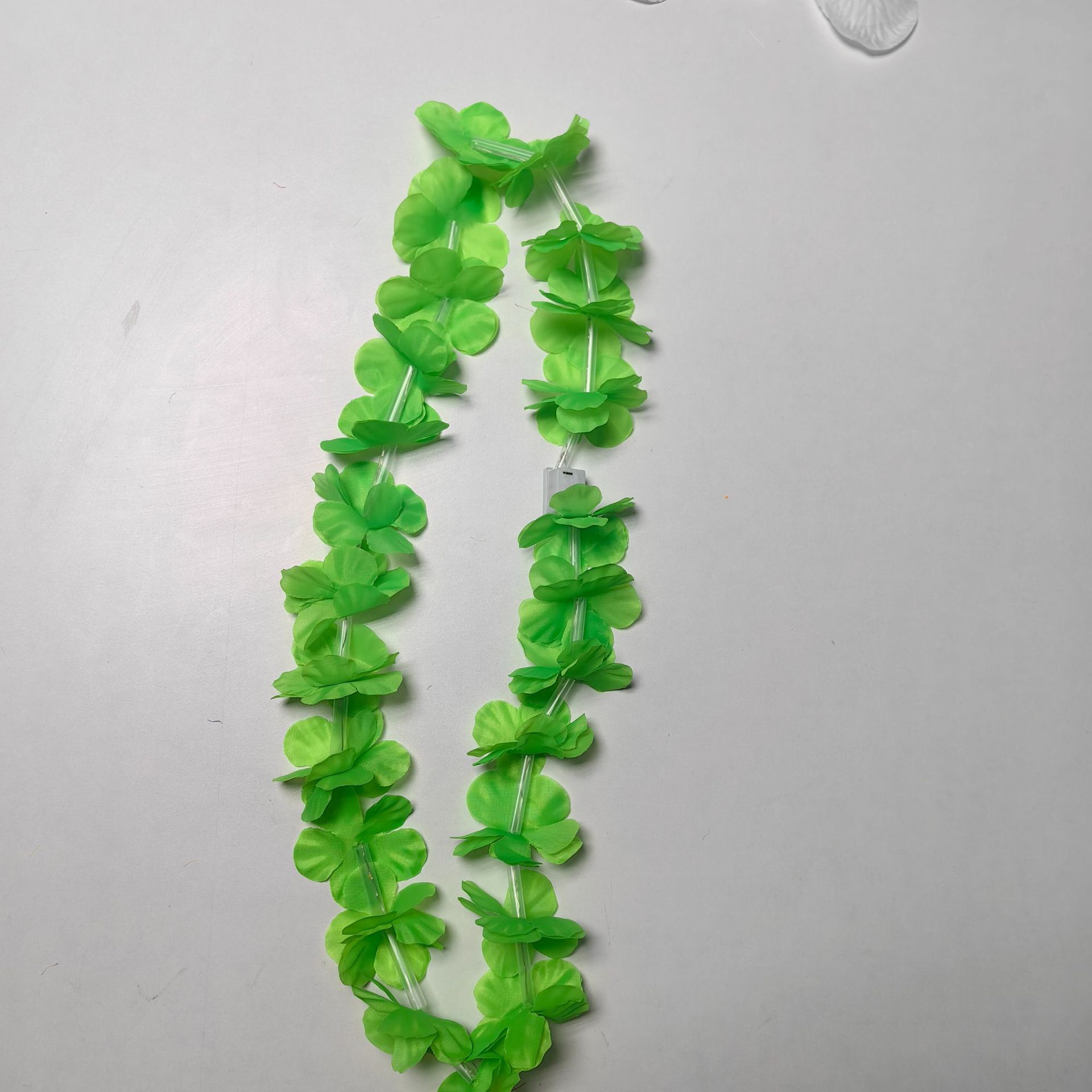 Fiesta festiva atmósfera decoración diseño de luces LED color guirlanda pétalos de diámetro 6.5 cm 10 luces 24 flores