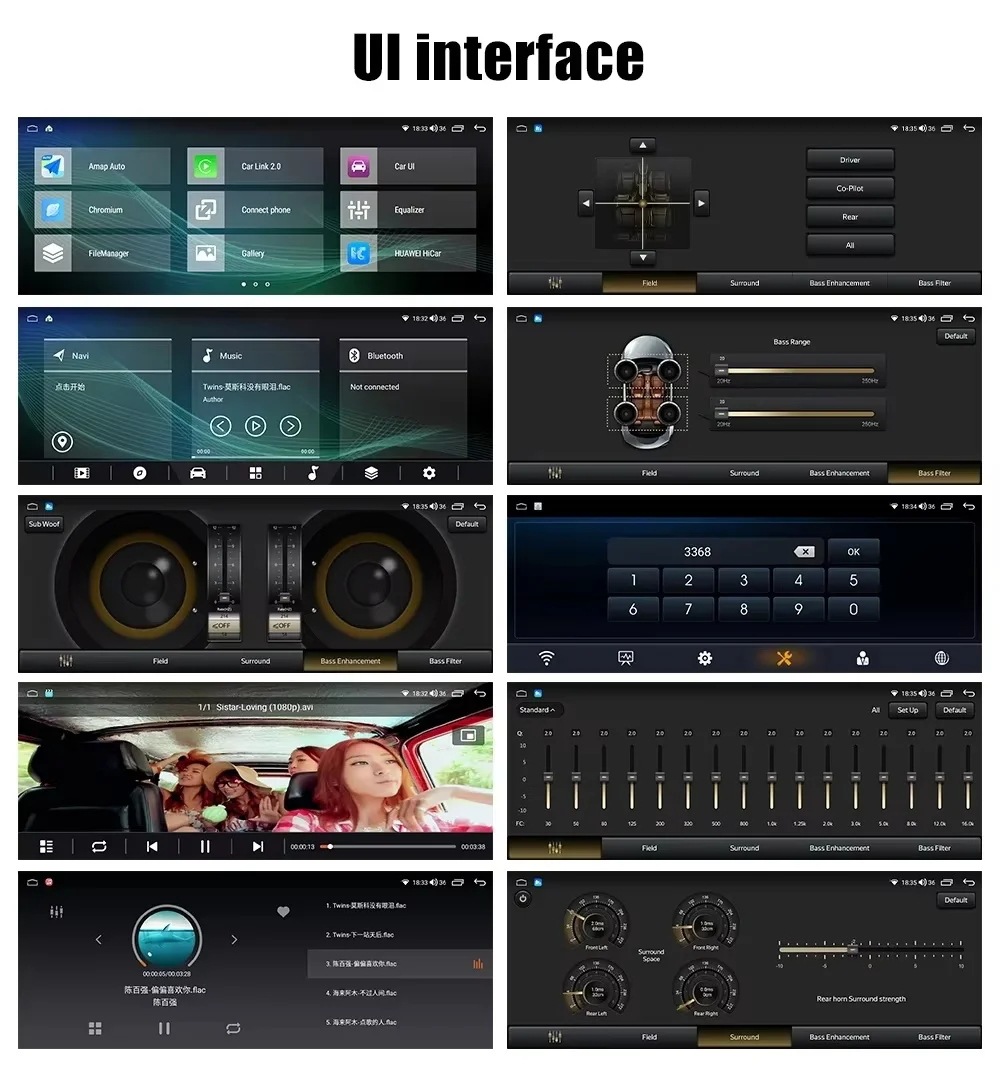 10.25 Car Radio Suitable for Jaguar Xf Xfl 2016-2019 Modified Large-Screen Carplay Navigation System
