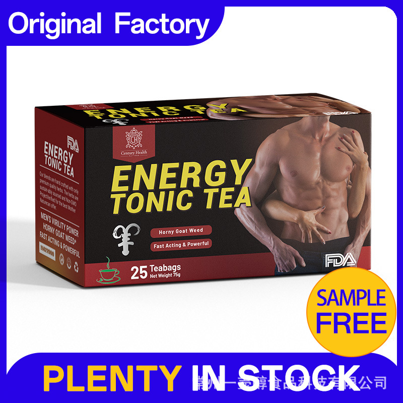 现货Energy Tonic Tea能量茶男性茶袋泡茶出口外贸样品
