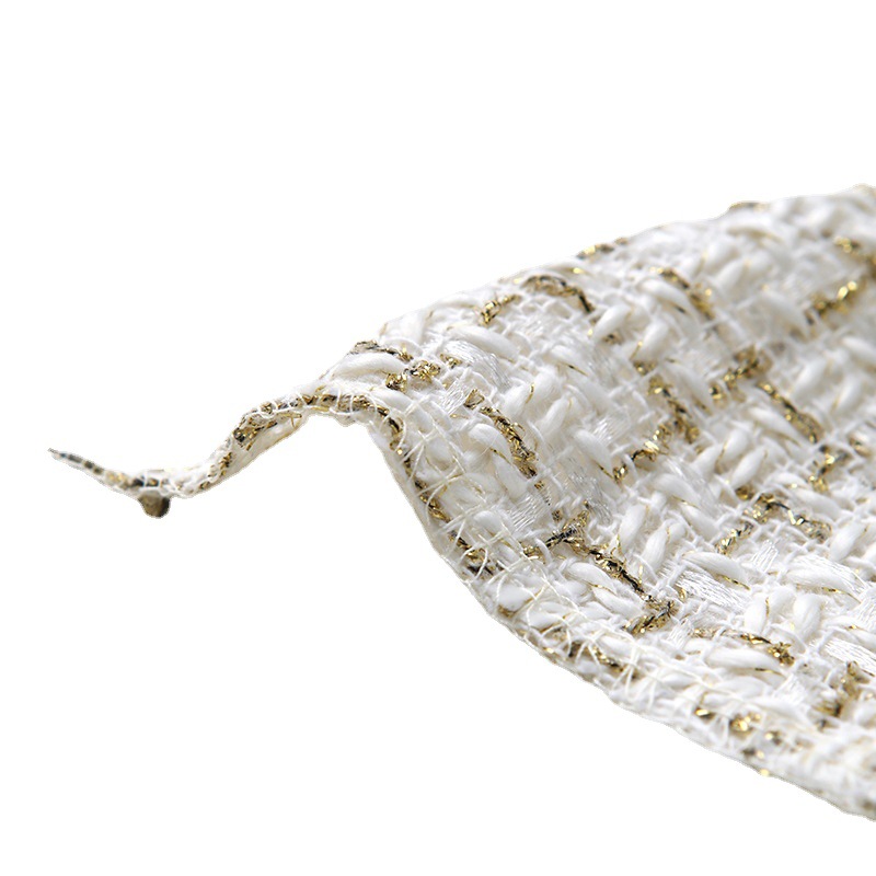 Simple moda red tela roja Chanel estilo ramo embalaje moda vintage flor tienda regalo embalaje Chanel estilo tela