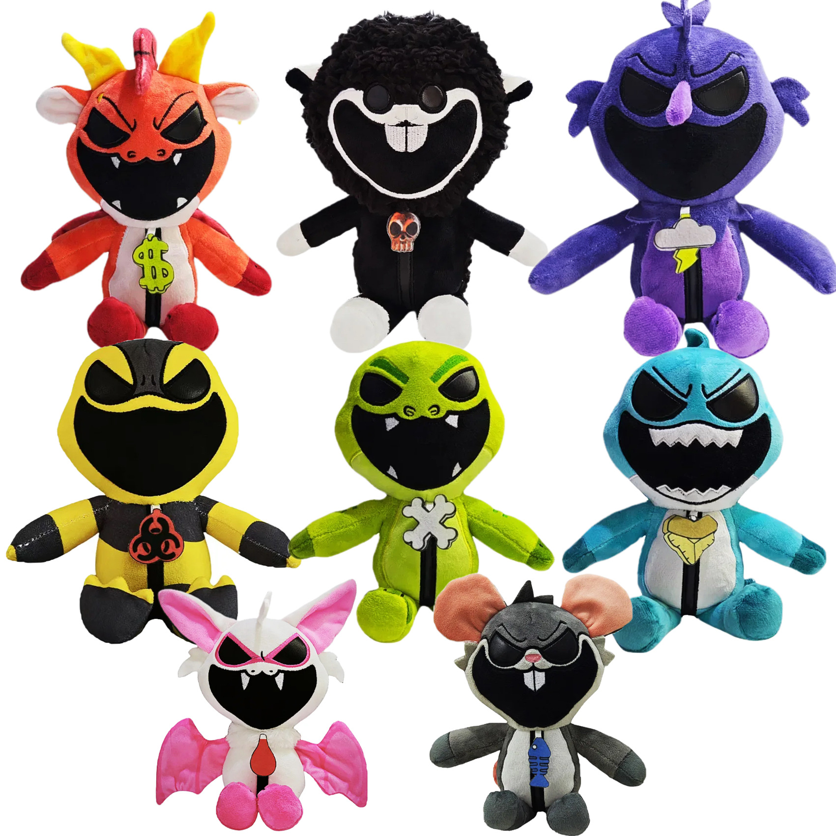 Nightmarecritters Game Merchandise Bat Plush Toy Nightmare Plush Toy Cross-Border Hot-Selling Doll