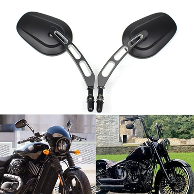 Cross-border hot selling Harley motorcycle retro model rearview mirror 883 large gliding rearview mirror rearview mirror reflector (Motorcycle rearview mirror)
