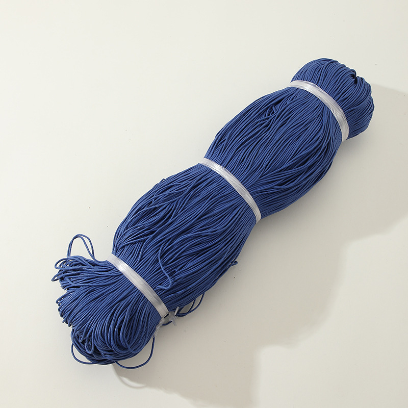 Cordón de cera de algodón común de 1 - 2mm cordón de cera de algodón doméstico tejido a mano cordón de cera cuerdas de cuentas de ropa cuerdas de maletas cuerdas de etiqueta image 24