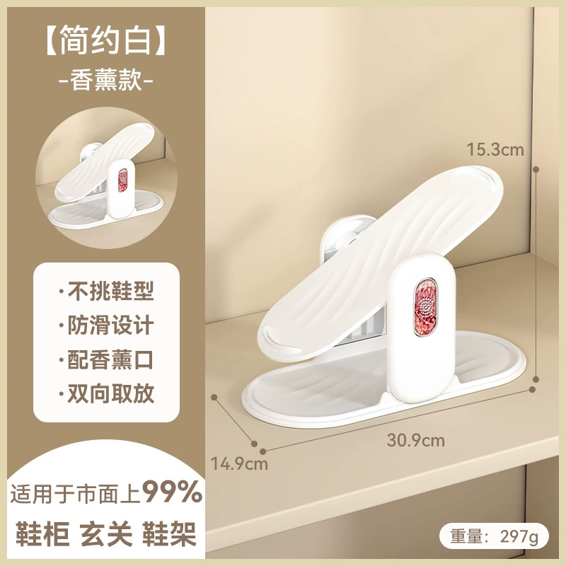 Shelf Rack Shoe Cabinet Shoe Rack Two-tier Dorm from Yomiego