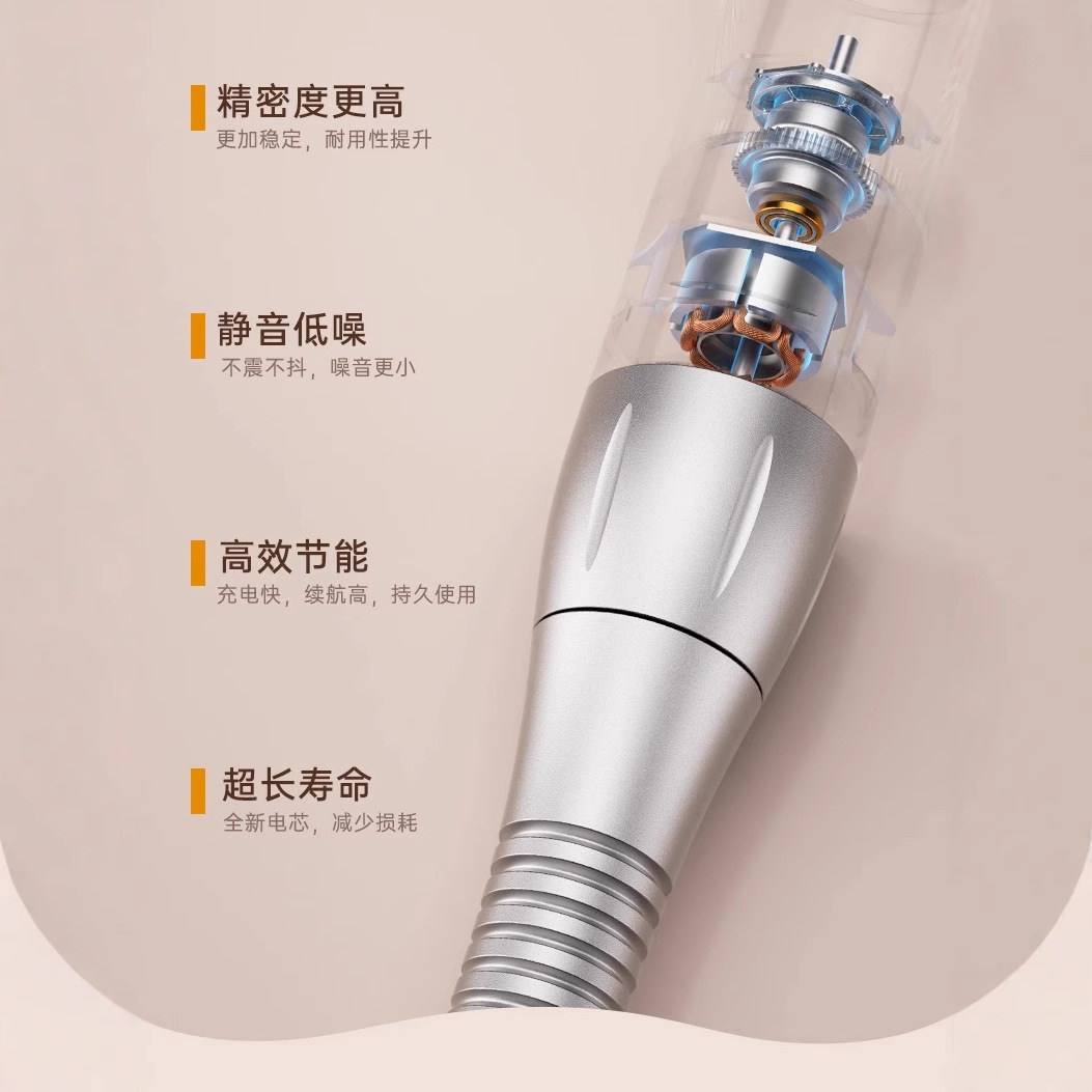 Nuevo producto especial amolador de uñas recargable eléctrico de eliminación de uñas pulido amolador de uñas con herramienta amolador de uñas