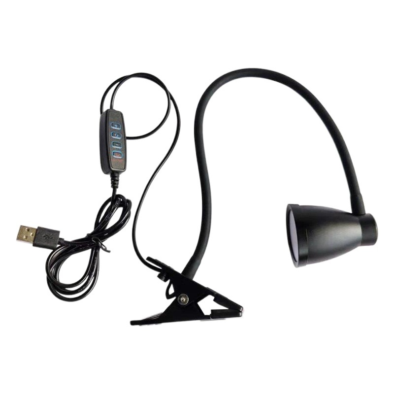 Sala de estar dormitorio protección para los ojos clip de luz LED USB clip lámpara de mesa lectura de aprendizaje Luz de relleno LED lámpara de mesa Downlight