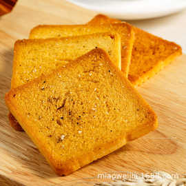 整箱17包妙味佳馒头片批发馍干麻辣零食烤馍片饼干小零食香酥馍片