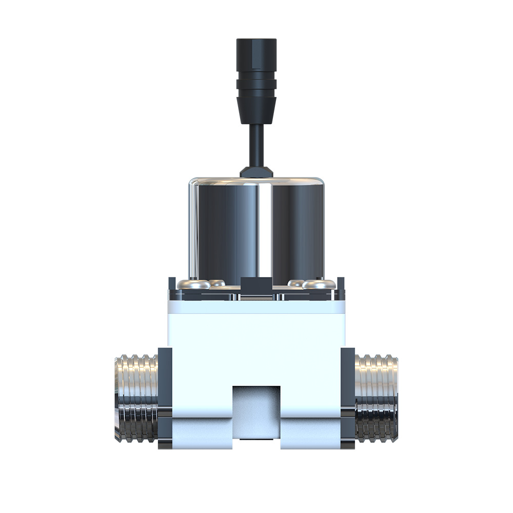 DC12V干电池供应节能常闭电磁阀4分外脉冲螺纹水阀电磁阀