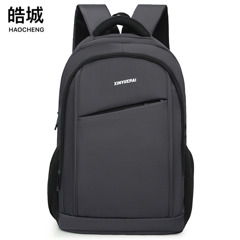 2025 nueva mochila para hombre de viaje de negocios, letras de moda, carga de gran capacidad, mochila para computadora para estudiantes universitarios