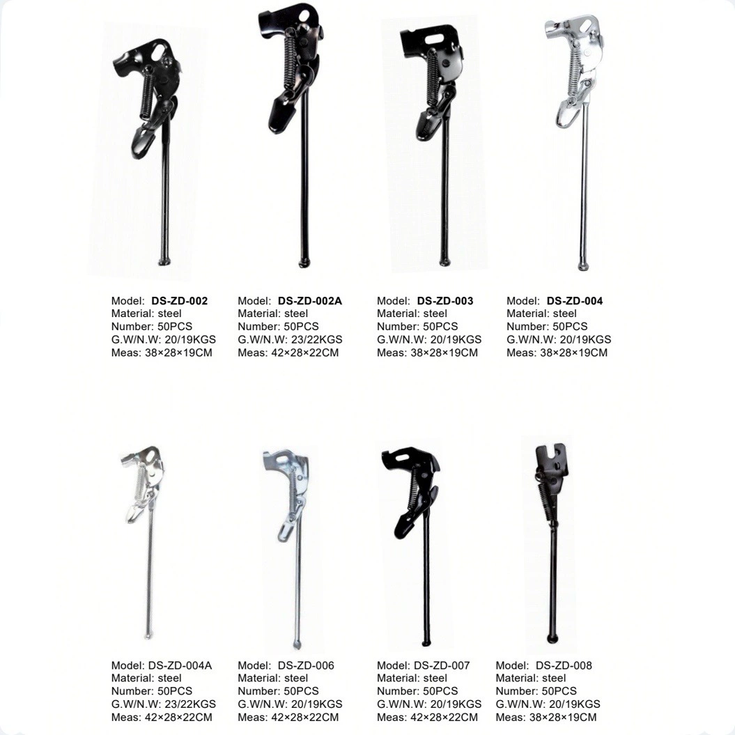 Hongsen бренд старомодная Одиночная Опора Полная коллекция горный велосипед железная опора для ног боковая Опора одинарная лестница заднее отклонение