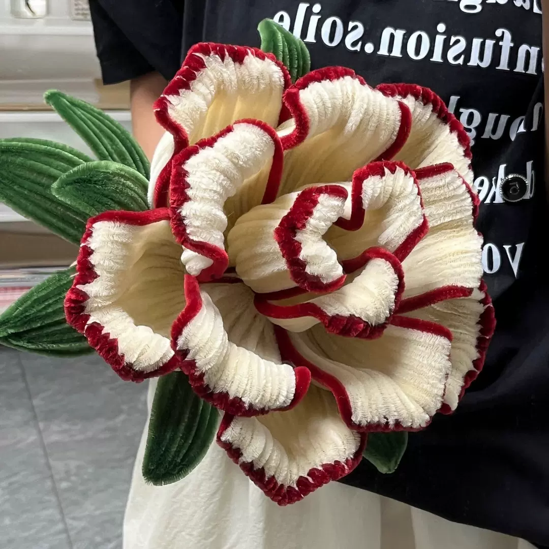 扭扭棒巨型玫瑰花手工DIY材料包超大玫瑰花情人节送女友生日礼物