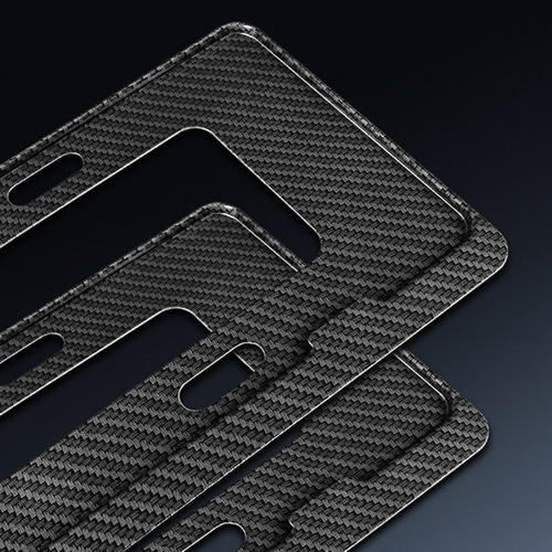 Borderless aluminum alloy license plate frame universal small edge blue license plate frame number plate holder new traffic regulations license plate frame modification wholesale