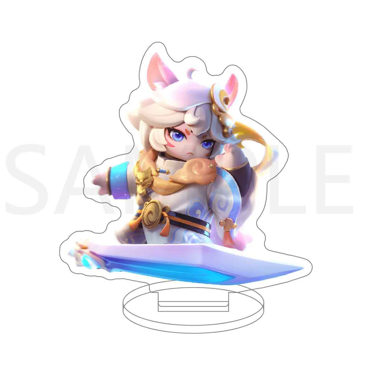 Игровые периферийные аксессуары Yuanmeng Star Acrylic Movement Xiaoli Cute Cartang Manpan Показывают Сладкий Оранжевый Meow Sun Shangxiang