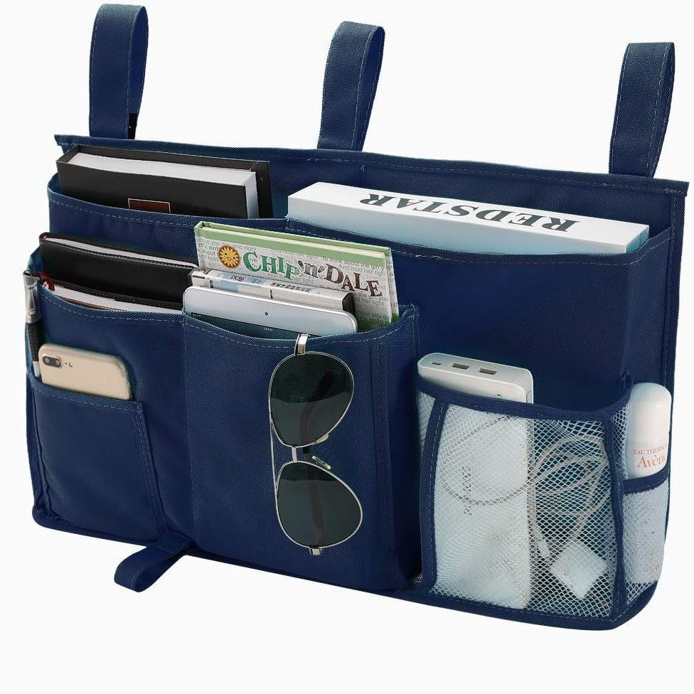 크로스보더 업그레이드 핫스타일 행잉백 - 네이비블루 47*9*28cm