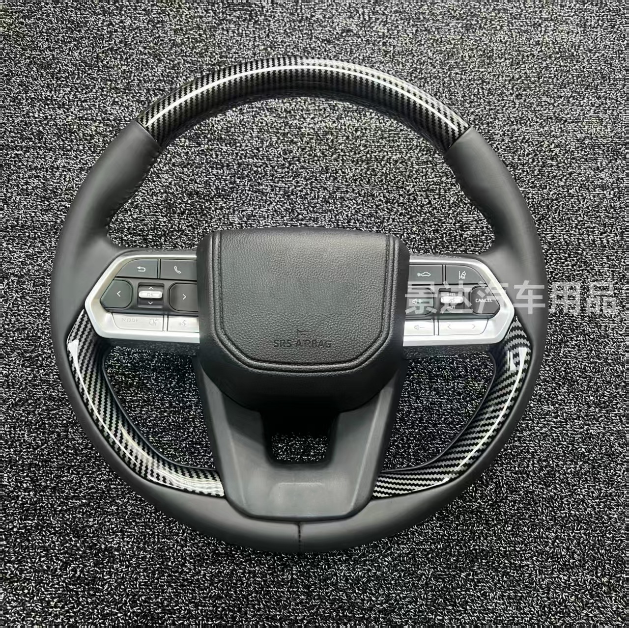 Applicable to Toyota's new LC300 modified steering wheel, Lu Xun Erfa 20 Series 30 Series RongFang RAV4 carbon fiber pattern
