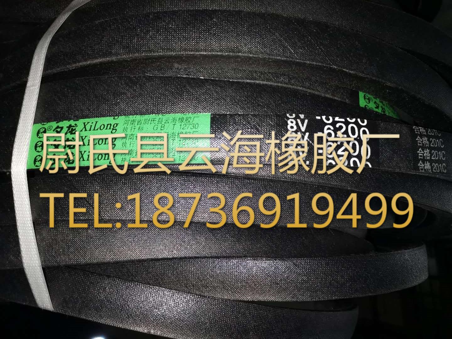 8V-6200  窄V带  8V三角带  矿山设备用8V三角带