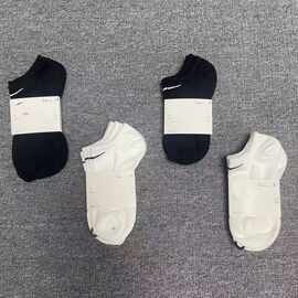 新品苏万耐斯纯色运动袜子男女船袜四季棉袜薄款日常穿着袜子学生