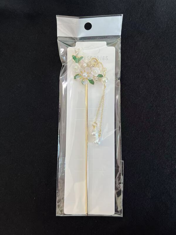 清冷感合金流苏发簪女高级感簪子复古气质发钗新中式古风汉服发饰|undefined