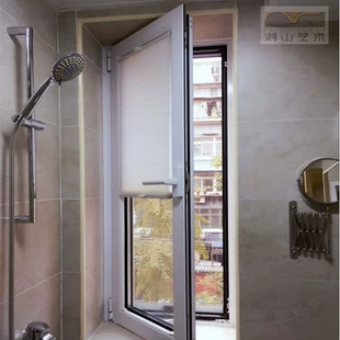 ♤Оптовая внутренняя открывающаяся штора внутренняя нищей recessed окна сотчатая штора без дырок на кухне и в ванной рольш Curtains водонепроницаемая защита