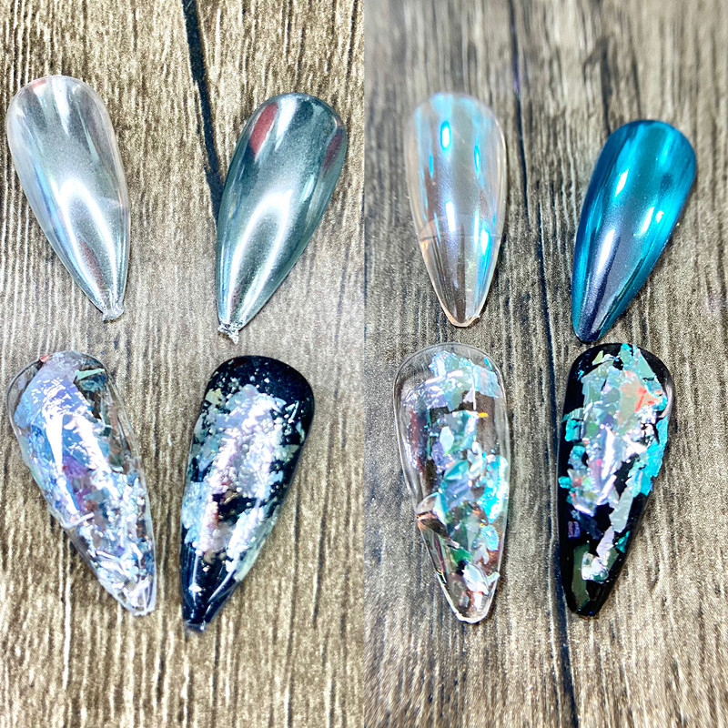 月光石色镜面极光粉魔镜粉月光纱石高光云锦粉偏光丝绸色10克装