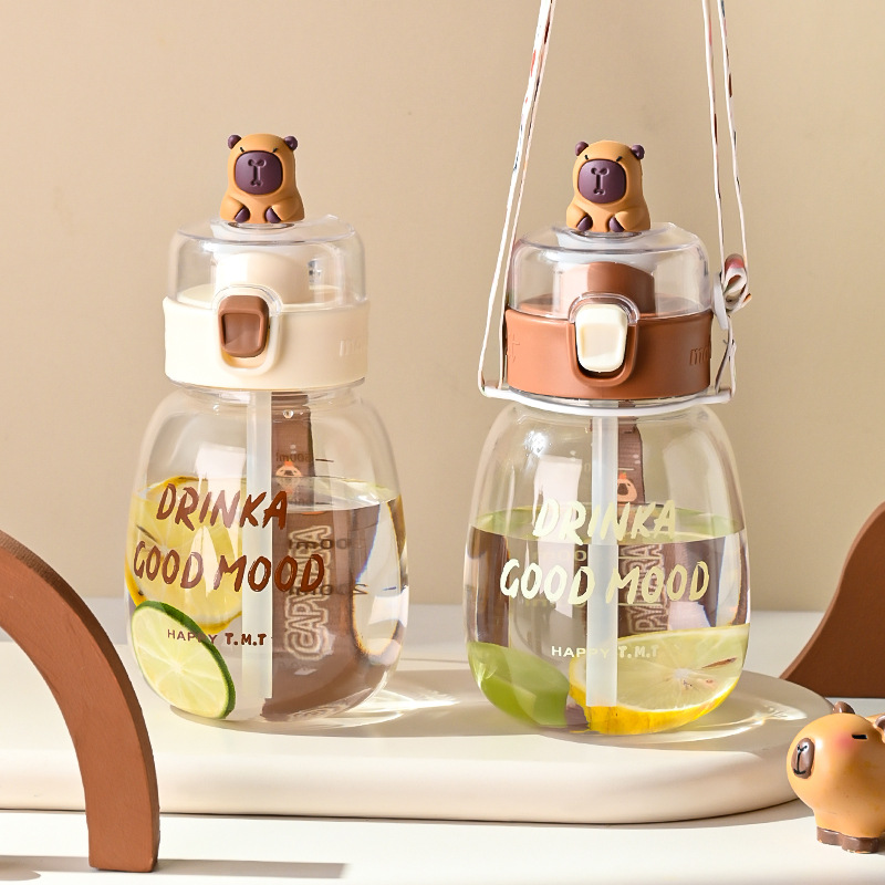 Taza de agua personalizada para niños jardín de infantes taza de vientre roja a prueba de caídas taza de agua al aire libre acondicionamiento físico viajar hervidor image 3