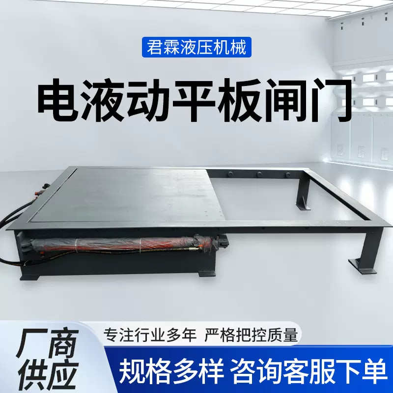 方形电液动平板闸门钢制闸门平板闸门电动插板闸门启闭机铸铁闸门
