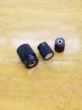 印刷机实空心微调旋钮手拧6-27/8-32丝印手轮把手刻度微调HWLA-6