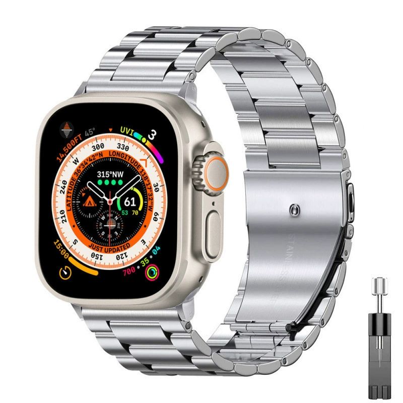 Титановый сплавный ремешок для Apple Watch Ultra 49 мм 45 мм 44 мм
