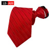 Tie with zipper, suit, decorations, 8cm