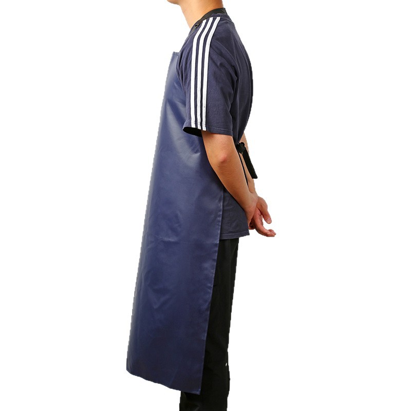 Delantal a prueba de agua a prueba de aceite nuevo material de cocina acuática resistente a la extensión y el grosor de la cintura protección contra el trabajo resistente al rasguño y el grosor a prueba de agua