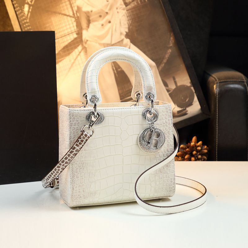 Counter genuine goods Cross-border Women's Bag High-end Light Luxury Niche Handbag Gift Himalayan White Dai Fei Bag