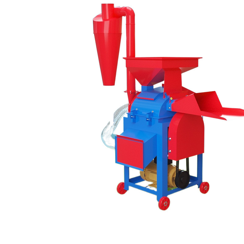 Máquina de pulpación de pasto ultrafina doméstica pequeña máquina de pulverización de paja de maíz multifuncional para la cría de hierba verde seca y húmeda
