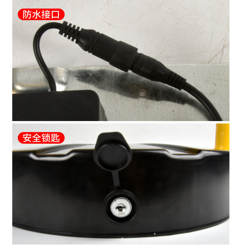 Solar Parking Lock Anti-Pry Anti-Collision Parking Lock Charging Intelligent Automatic Waterproof Remote Control Induction Floor Lock