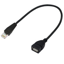 USB Aĸ�D�W��RJ45��8P�D�Q�^RJ45 to USB AF �D�Ӿ�0.3��