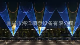 喷泉水景;水底灯