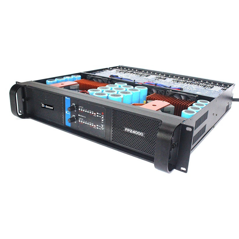 Directo de fábrica de alta potencia de doble canal puro post-nivel profesional etapa rendimiento KTV bar amplificador de potencia 4000W