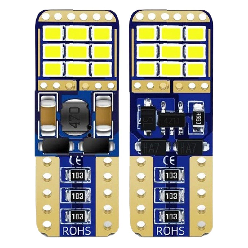 T10 2016 18 Автомобильный светодиодный свет парковки автомобиля свет Клин дальнего света автомобиля чтение купол Световой индикатор
