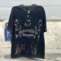 7700CH (DTG Print) Washed Black
