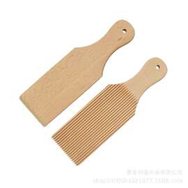 定制意大利面食板榉木螺旋面面条模具GnocchiBoards食品级榉木