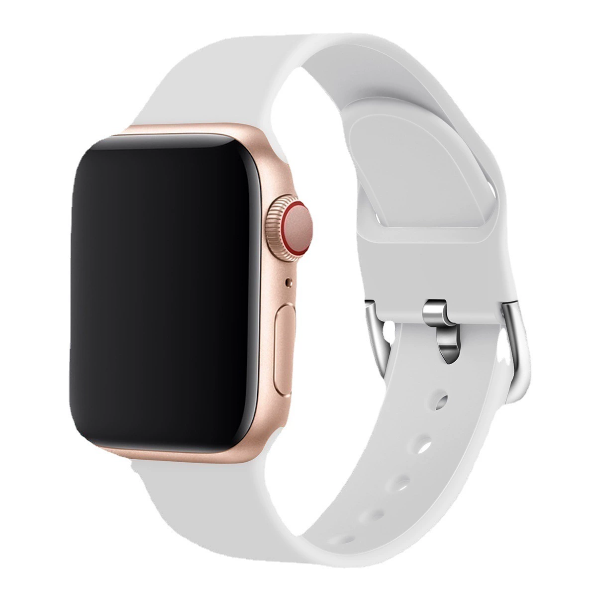 Применение браслета Apple Band 8 поколения Ultra/SE силиконовый монохромный ремешок для iWatch оптовая продажа