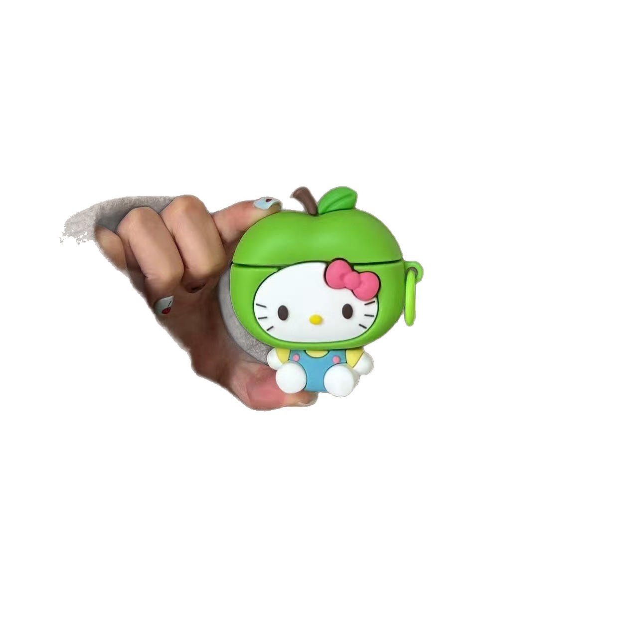 Estereoscópico lindo silicona modelado Apple KTA-Pepods 1 / 2 generación Apple inalámbrico Bluetooth auriculares cubierta 3 / 4