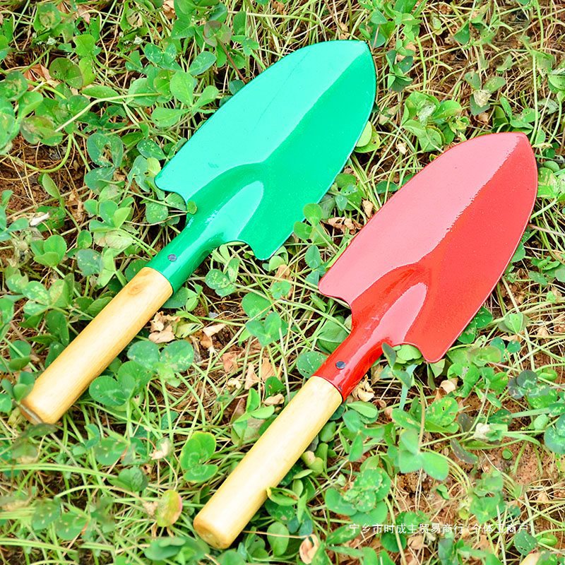 산나물을 파는 콜리플라워 작은 삽 망간강 야외 파기 도구 원예 가정용 야채 삽 바다 잡기