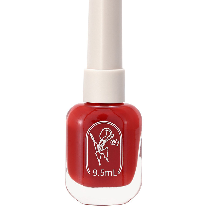 Luqiya new nail polish factory solid color summer durable waterproof non-peeling oily macaroon fruit green wholesale