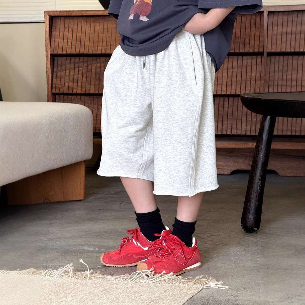 Boys' Shorts Summer Thin 2025 New Children's Pants Outer Wear Small and Medium-sized Children's Summer Wear Baby's All-match Five-point Pants