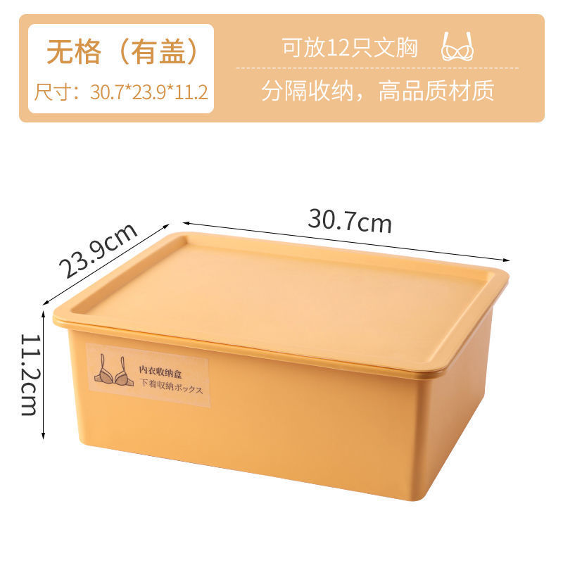 망고옐로우 [대용량+곰팡이방지, 방충] - 박스 1개 + 커버 1개 [속옷] + 스티커