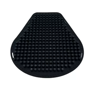 Electric Car Cushion Cover Silicone Motorcycle Seat Cover Take-out Universal Sunscreen Waterproof Heat Insulation Thickened Shock Absorbing Battery Car (Electric car cushion) - 3d-three-dimensional-silicone-cushion