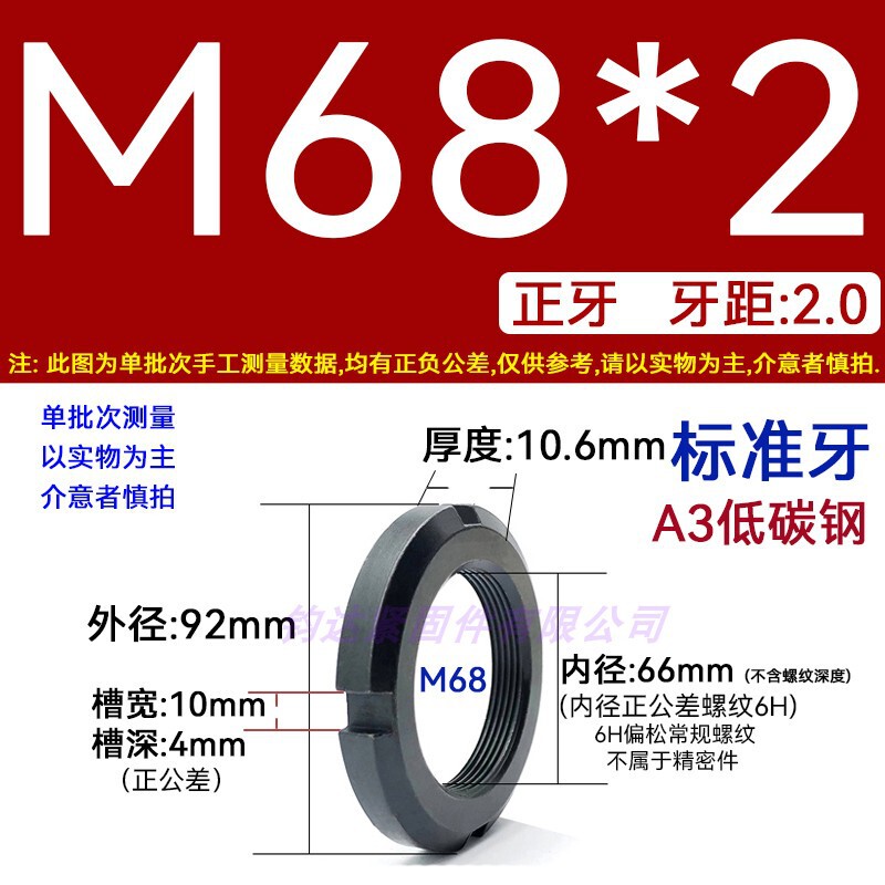国標丸ナット止め溝入れロックナット元型ロックメス太い歯の細い歯の反歯1.5四溝とキャップ812|undefined