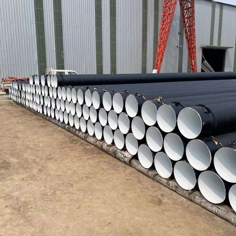 合肥防腐钢管厂家环氧云铁防腐管道325*7螺旋管
